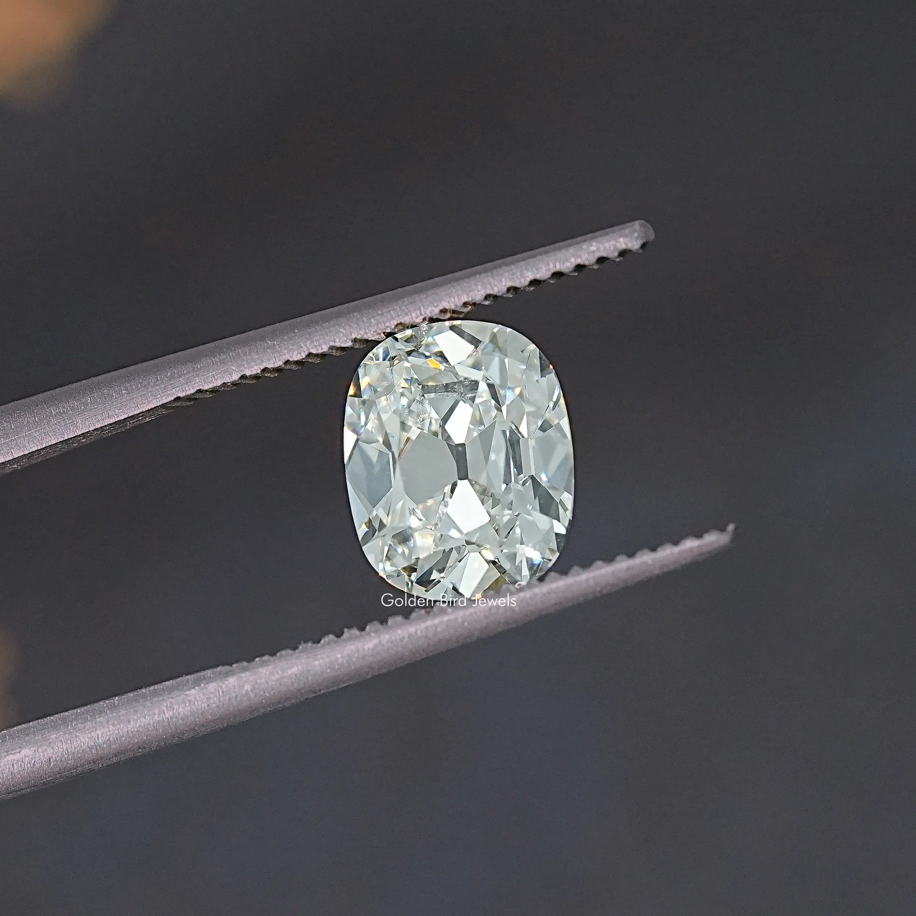 Old Mine Cushion Cut Lab Grown Diamond