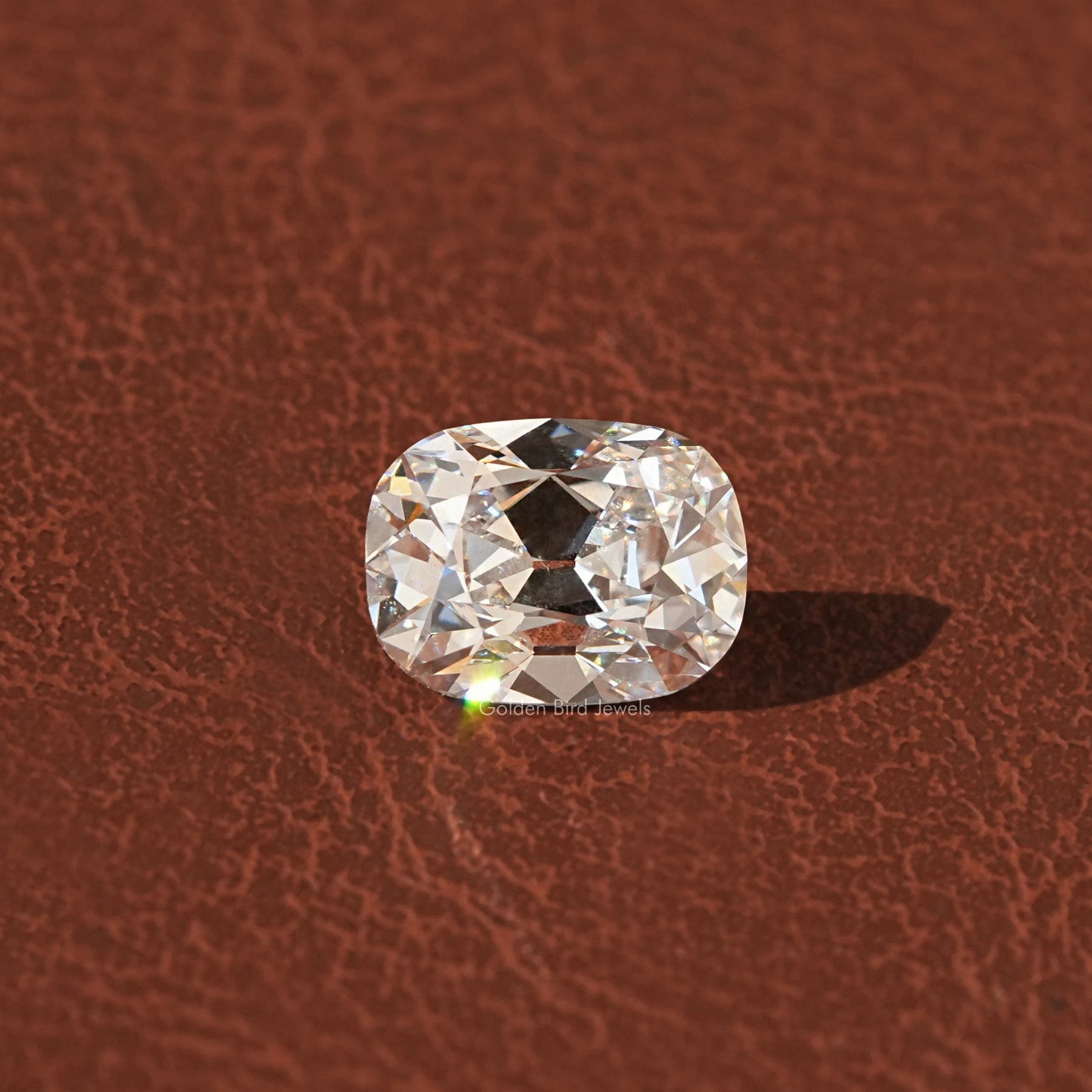 Old Mine Cushion Cut Lab Grown Diamond