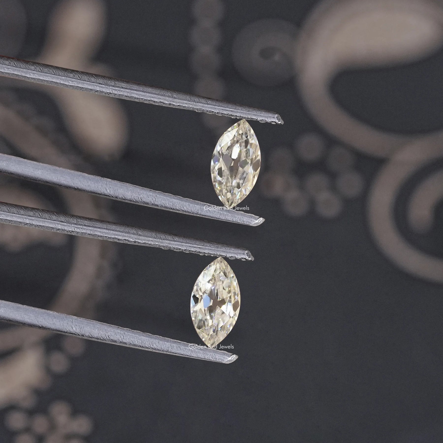 Old Mine Marquise Cut Loose Moissanite