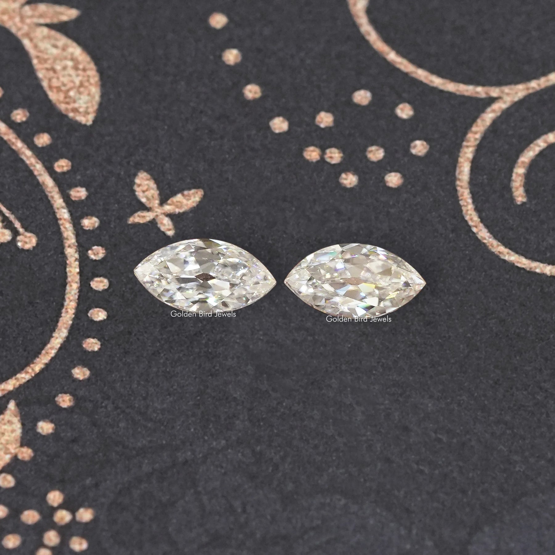 Old Mine Marquise Cut Loose Moissanite