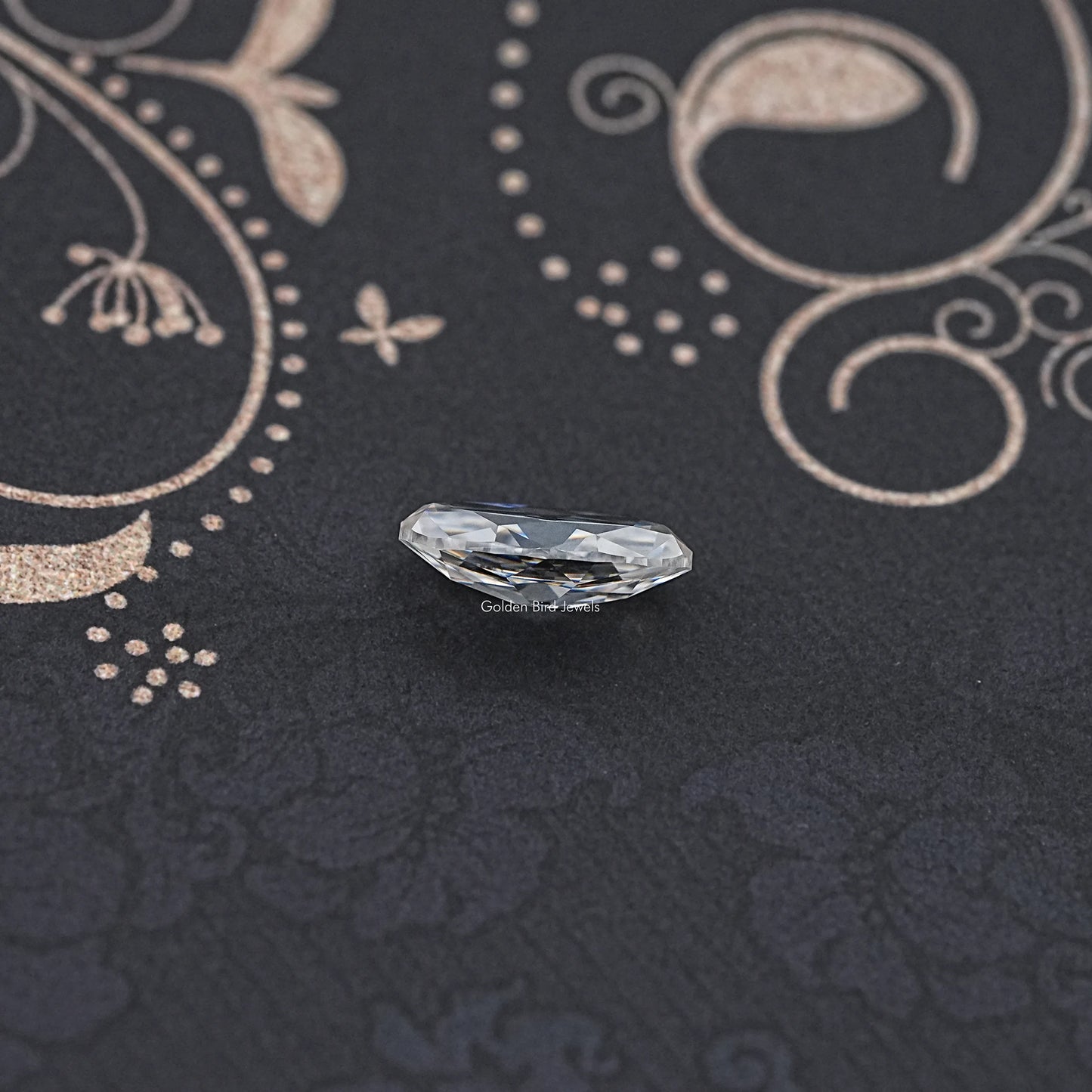 Old Mine Moval Moissanite Loose Stone