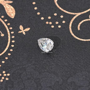 Old Mine Pear Cut Loose Moissanite
