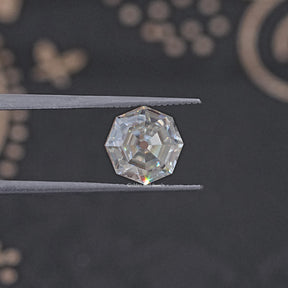 Old Single Cut Moissanite Loose Stone