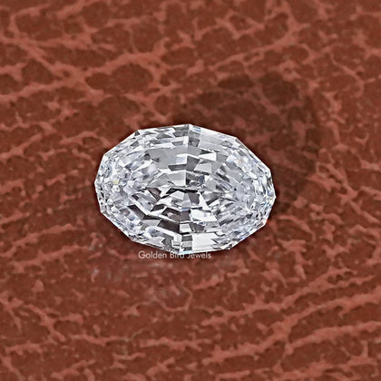 1 CT Step Cut Oval Lab Grown Loose Diamond