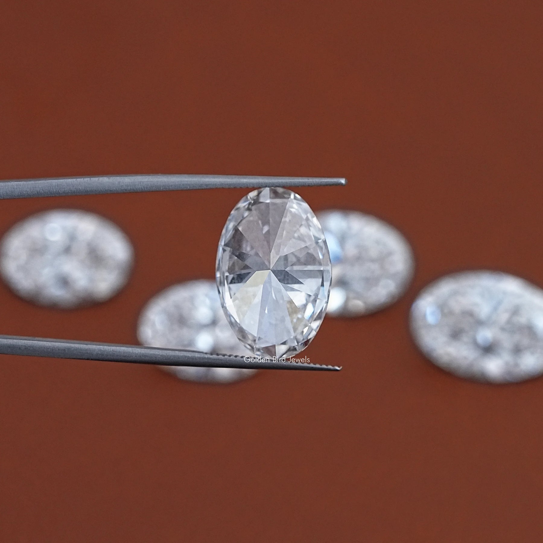 Oval Cut Lab Loose Diamond in multi-shape 
