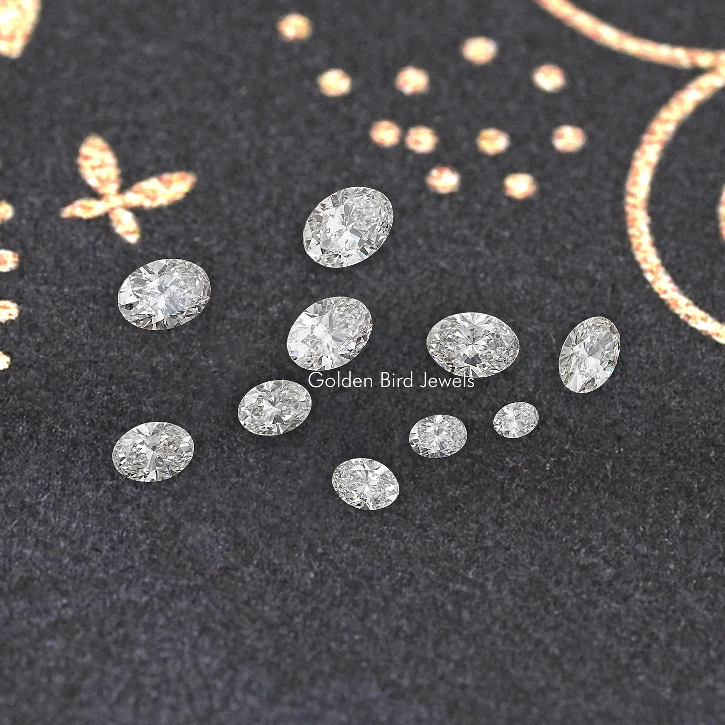Detailed View Of Heart Shaped Loose Lab Diamond