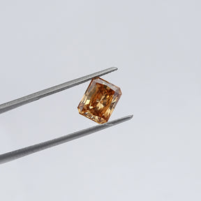 Champagne Radiant Moissanite Loose Stone