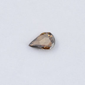 View Of Rose Cut Pear Loose Moissanite 
