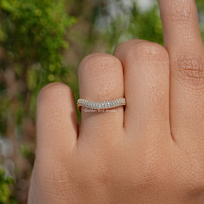 Top View Of Round Diamond Solitaire Ring

