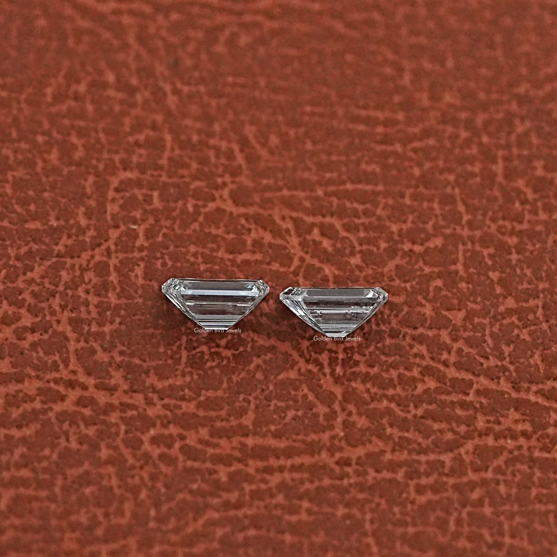 Side View Of Trapezoid Shaped Matching Pair