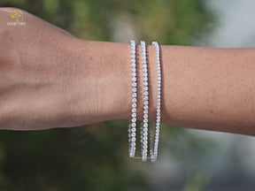 You Tube Video of Round Cut Lab Grown Diamond Tennis Bracelet