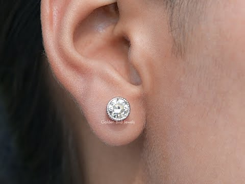 You tube Video Of European Round Stud Earrings 
