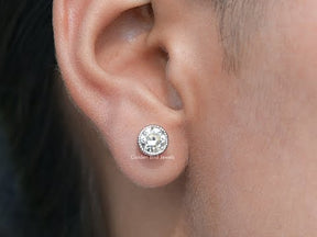 You tube Video Of European Round Stud Earrings 
