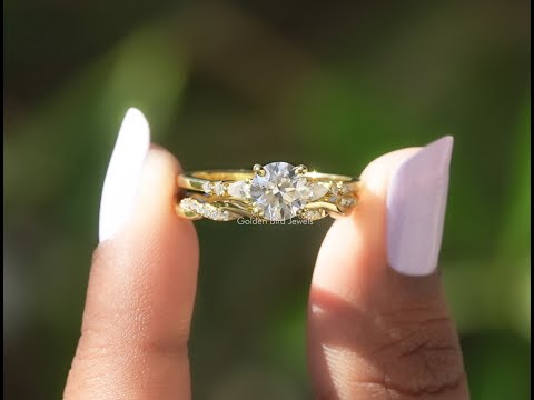 You tube Video of Lab Diamond Round Cut Ring