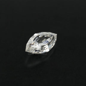 Cross View Of Moissanite Marquise Shaped Loose Stone 