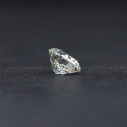 Side View Of Moissanite Portuguese Cut Loose Stone